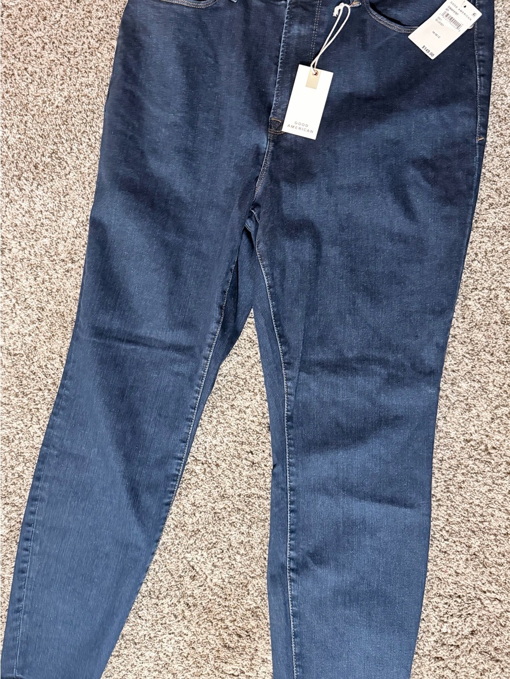 Good American Indigo Skinny Jeans
